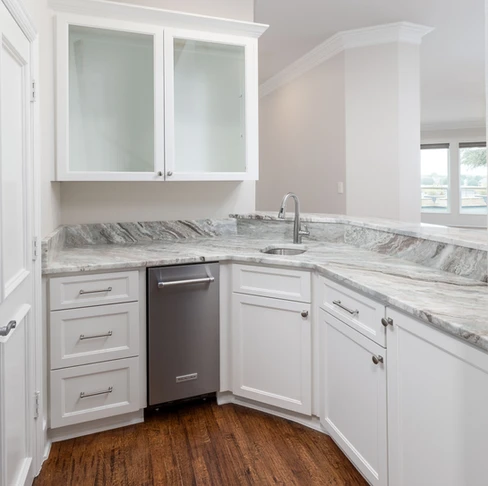 After modern fixture transform