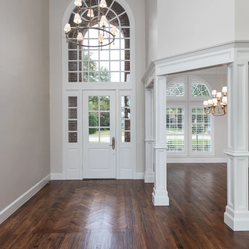 After modern fixture transform