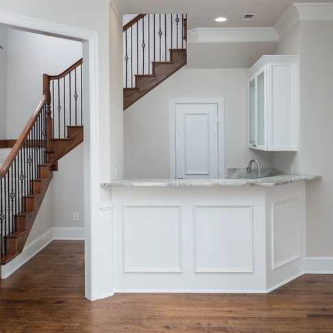 After modern fixture transform