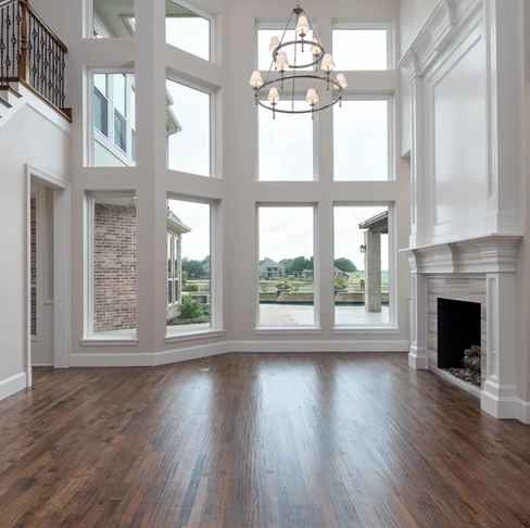 After modern fixture transform