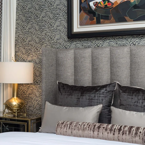 Tranquil Bedroom Retreat headboard